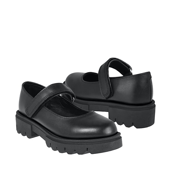 ZAPATOS ESCOLARES STYLO NIÑA 252069 PIEL NEGRO 18-21