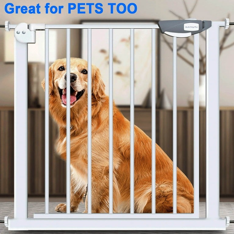 Free Shipping Musment Extra Wide Baby Gate 27.6 41 with Walk Through Door Includes 4 Wall Cups Walmart