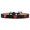 Black, variant on Mirage Pet Red Glitter Heart Widget Dog Collar Black Ice Cream Size 10