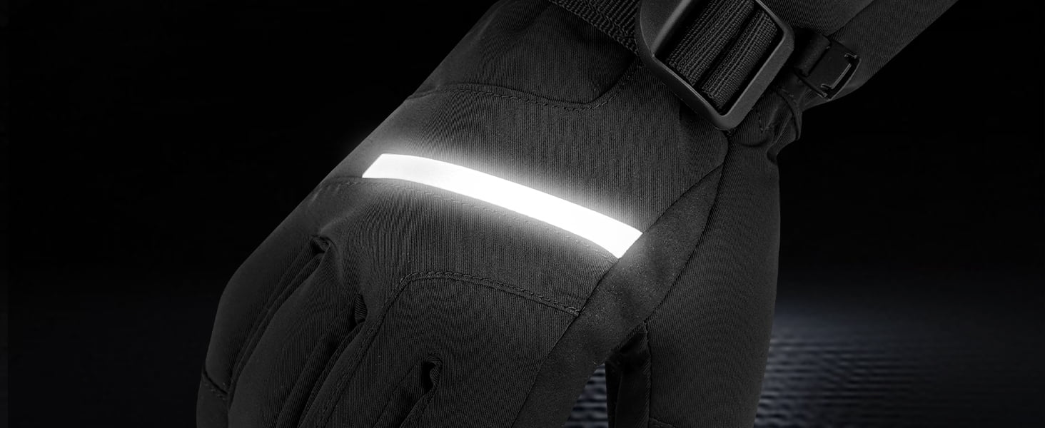 SNOW DEERHeated Gloves - Unisex Winter Ski Gloves with Rechargeable Electric Heating for Skiing, Snowboarding, Snow Hiking, Hunting & Outdoor Activities