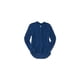 thumbnail image 1 of Aeropostale - Camiseta henley semitransparente para mujer, azul, extragrande Aeropostale henley, 1 of 1