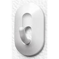 thumbnail image 1 of Spectrum Diversified 20500 White Adhesive Classic Hooks 2 Count, 1 of 1