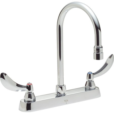 Delta 26C3924 Double Handle 1.5GPM Ceramic Disc Kitchen Faucet - Chrome