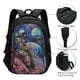 thumbnail image 3 of Easygdp Rainbow Astronaut Space Landscape Mochila para Laptop de Viaje con Puerto USB, Mochila para Laptop con Puerto de Carga USB para Mujeres y Hombres, 3 of 7