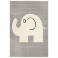 thumbnail image 2 of SAFAVIEH Carousel Kids Fallon Elephant Area Rug, Gray/Ivory, 5'3" x 7'6", 2 of 10