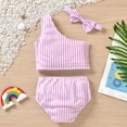 thumbnail image 3 of URMAGIC Infant Toddler Girl's Bikini Bathing Suit Two Piece Swimsuits 5-6 Years, 3 of 9