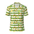 thumbnail image 2 of Daiia Watercolor St Patrick Day Pattern Men’s Polo Shirts,Solid Deck Shirt,Classic Fit, Breathable Cotton Polo for Casual and Sport Wear-4X-Large, 2 of 9
