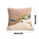 thumbnail image 3 of Fiudx Almohada Europea, Elegante Cojín con Estampado Floral, Respaldo Decorativo de Algodón Suave, Cómodo y Duradero, Ideal para Sofá, Sala de Estar, Dormitorio, Diseño Elegante., 3 of 6