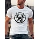 thumbnail image 1 of Men's Casual Short Sleeve T-Shirt - Sleek Axolotl Logo Print, Graphic Tee for Summer, Soft Cotton Fabric, Round Neck, Machine Washable, 1 of 6