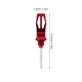thumbnail image 2 of KALLORY Oil Level Gauge Motorcycle Oil Tank Measuring Stick Aluminum Alloy 1Set for Engine Maintenance, 2 of 8