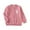 Pink EH1 girls' sweaters, variant on KEXE Girls' Sweaters Red Cardigan For Girls Girls' Cardigans Sweater Cotton Button Solid Long Sleeve Knit Sweaters Pink 18-24 Months