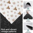 thumbnail image 3 of White Highland Cow Flower Pattern Kitchen Rugs Sets Of 3,Kitchen Runner Rugs Non Skid Washable,Decorative Kitchen Floor Mats for Kitchen,Sink,Laundry,17"x30"+ 17"x47" + 17"x59", 3 of 6