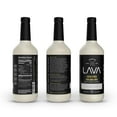 thumbnail image 3 of LAVA Premium Coco Pina Colada Made with Cream of Coconut and Real Pineapple, No Artificial Sweeteners or Flavors, 1-Liter Glass Bottle (33.8oz), 3 of 7