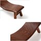 thumbnail image 4 of Taburete multiusos, taburete pequeño de madera, taburete para porche, taburete para dormir, almohada de madera para la columna vertebral, almohada de madera para protección del cuello, 4 of 5