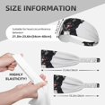 thumbnail image 2 of Cool French Bulldog Wine Headbands for Women Men, Workout Elastic Sweat Band for Yoga Running Cycling Gym Exercise Non Slip Head Bands for Women's Hair, 2 of 5