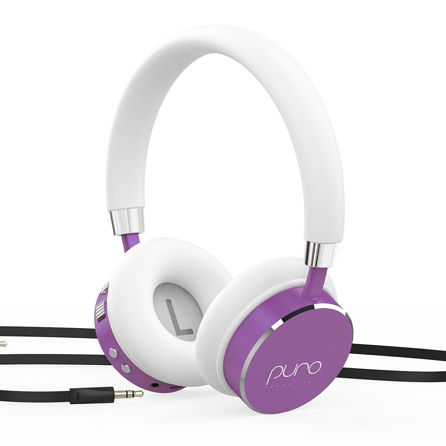 Puro Sound Labs BT2200s Plus Volume Limited Kids Bluetooth Headphones Pink Walmart