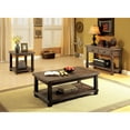 thumbnail image 3 of Furniture of America Derica Bottom Shelf Coffee Table, Dark Walnut, 3 of 4