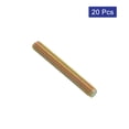 thumbnail image 4 of Uxcell 20 Pack Fully Threaded Rod, M8-1.25x60mm Carbon Steel Long Thread Screw, 4 of 6