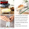 thumbnail image 4 of Juego de salvamanteles plegables de silicona de 4 salvamanteles de goma antideslizantes resistentes al calor para ollas, tazas y otros artículos de mesa Ormromra YQ-2071, 4 of 6