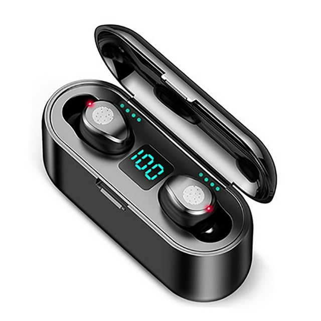 Auriculares inalámbricos control de toque auriculares de cancelación de cancelación de cancelación con estuche de carga para el trabajo deportivo
