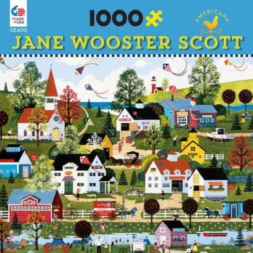Jigsaw Puzzle Tin Jane Wooster Scott Celebration of America 1000 Pcs Ceaco 33149 for sale online