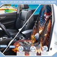 thumbnail image 5 of XYZCANDO American Bald Eagle & US Flag Car Seat Towel Cover - Sweatproof, Waterproof Protector with Patriotic Graphic - Fits Cars, Trucks, SUVs, 5 of 5