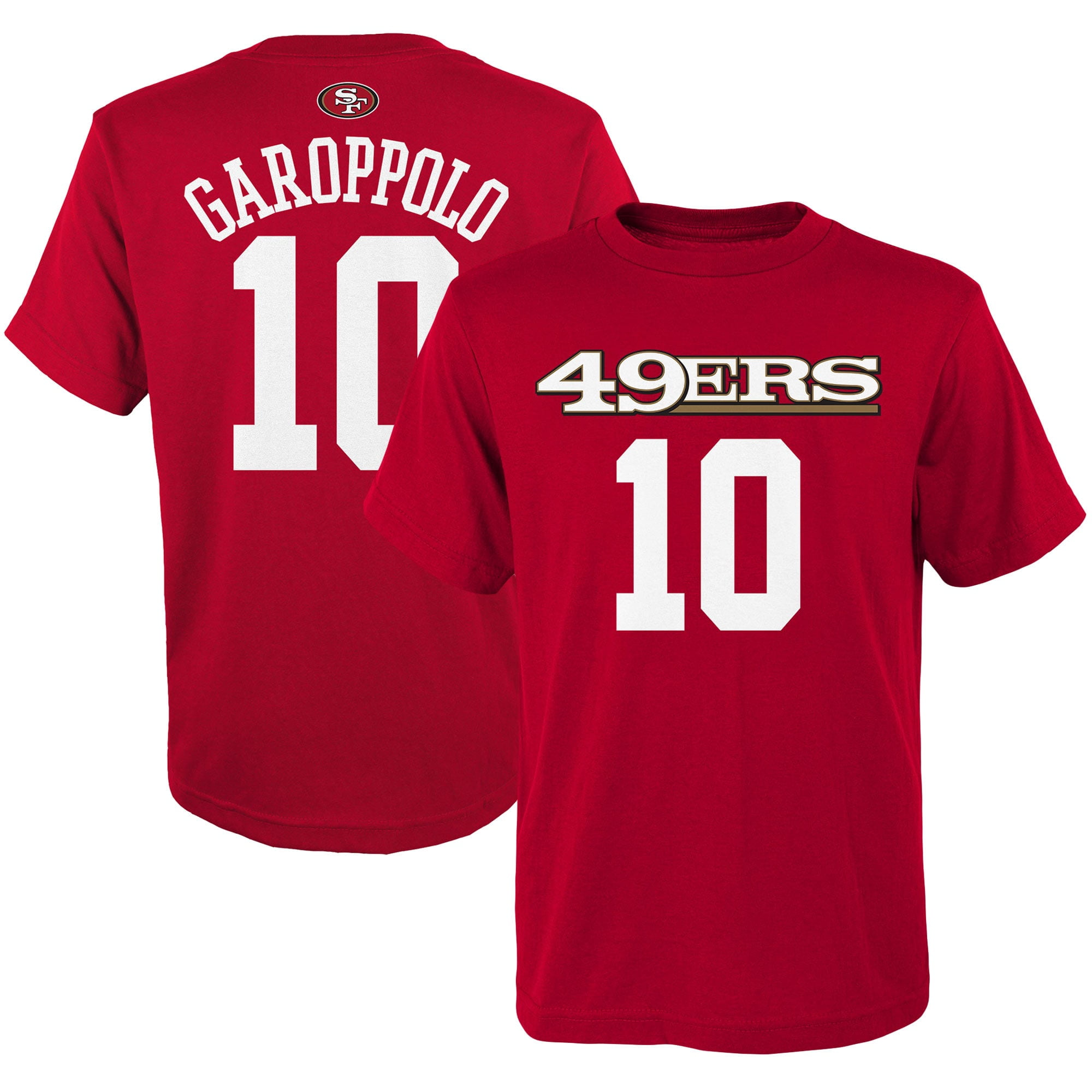49ers t shirt jersey