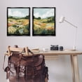 thumbnail image 3 of Stupell Industries Vast Meadow Painting Landscape Painting Black Floater Framed Canvas Art Print Wall Art, 25 x 31, Set of 2, 3 of 10