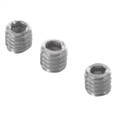 thumbnail image 3 of 200Pcs M3X3mm Stainless Steel Hex Socket Set Cap Point Grub Screws Silver, 3 of 5
