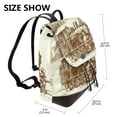 thumbnail image 2 of Balery Train Mochila de Cuero para Mujeres, Gran Capacidad, Bolsa de Viaje Multifuncional, Mochila de Cuero y Bolsa de Hombro para Mujeres, 2 of 4