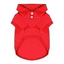 Dog T-shirt - Breathable Cloth Material. For Small/Medium Dogs/Cats, 4 Colors, Classic Design, Easy to Clean