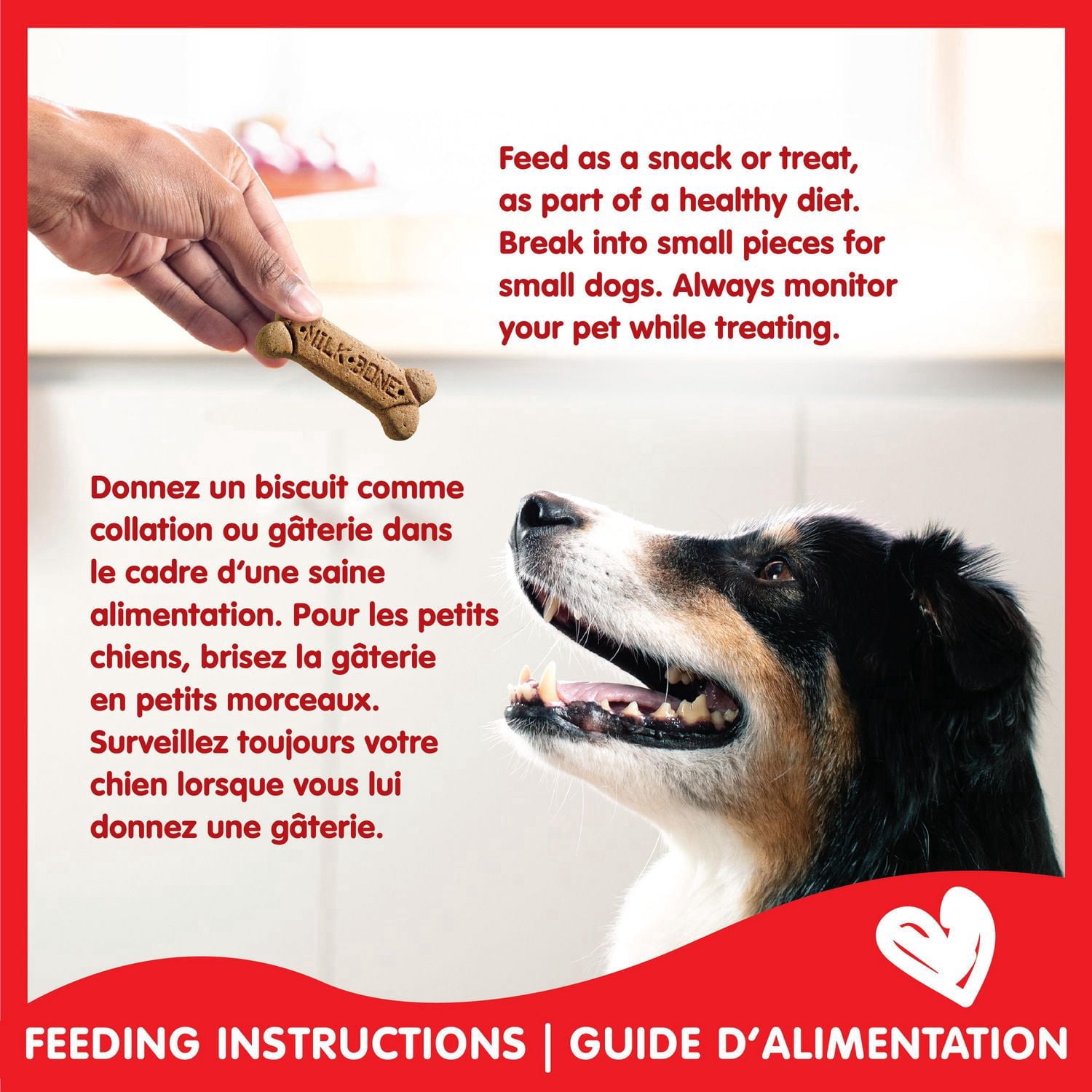 Milk-Bone gâteries pour chiens Goûters beurre d’arachide et lait