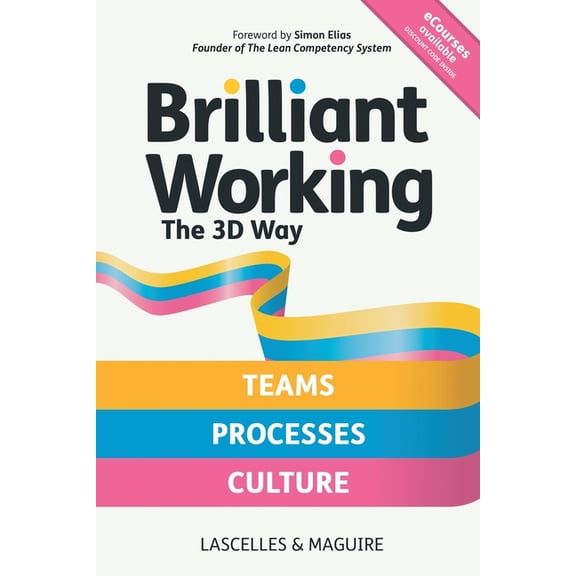 Brilliant Working the 3D Way: Continuous improvement for working teams, processes and culture, (Paperback)