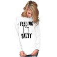 thumbnail image 4 of Feeling Salty Utah Beehive State Long Sleeve TShirt Men Women Brisco Brands S, 4 of 5