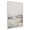 White, variant on Kate and Laurel Sylvie Tranquil Landscape IV Framed Canvas Wall Art by Amy Lighthall, 18x40 Gray, Modern Abstract Landscape Art for Wall