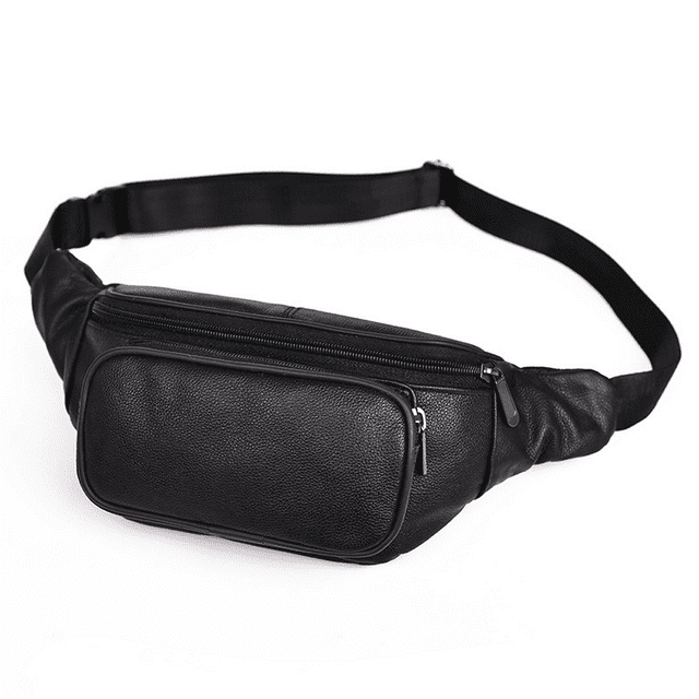 Apuakthei Riñonera de cuero para correr, ajustable, riñonera deportiva, para correr, viajar, andar en bicicleta
