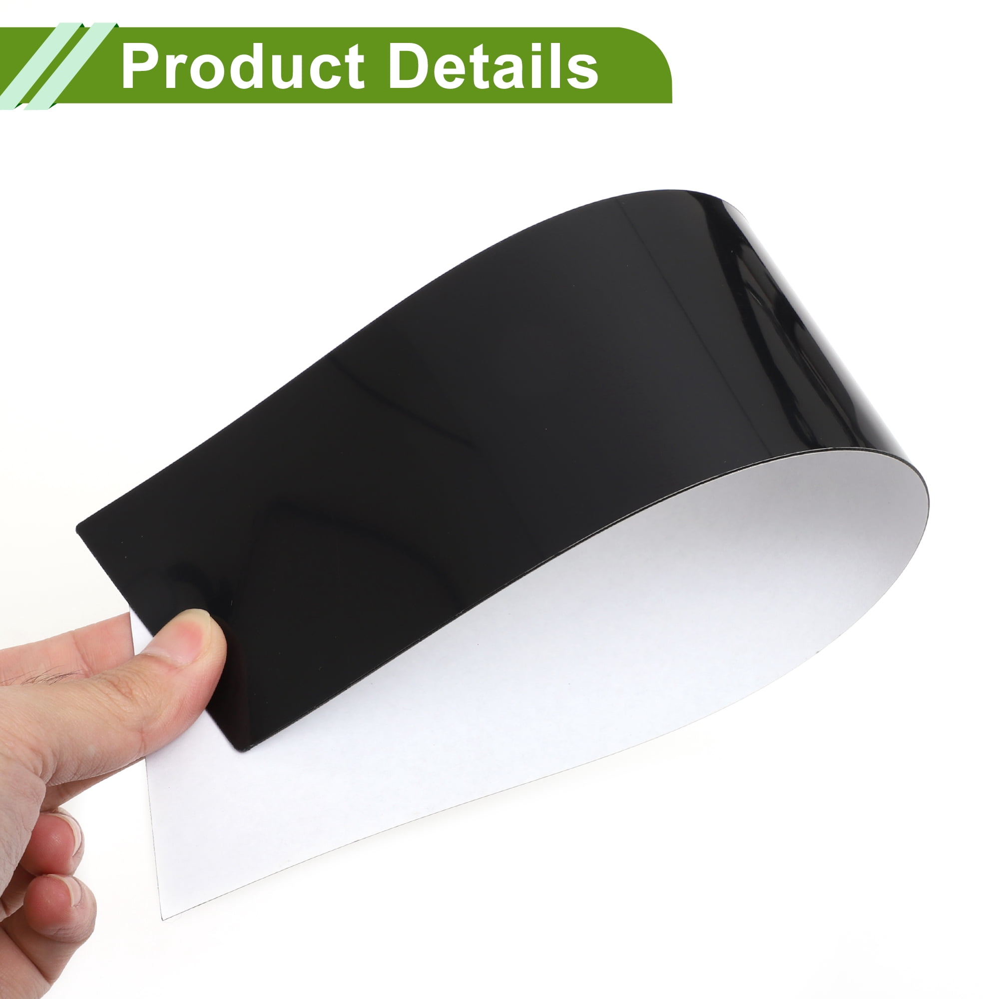 Unique Bargains Door Pillar Window Trim for Chevy Suburban 2015-2020 Sticker Cover Black