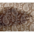 thumbnail image 5 of oneOone Viscose Chiffon Mocha Brown Fabric Block Craft Projects Decor Fabric Printed By The Yard 42 Inch Wide, 5 of 5
