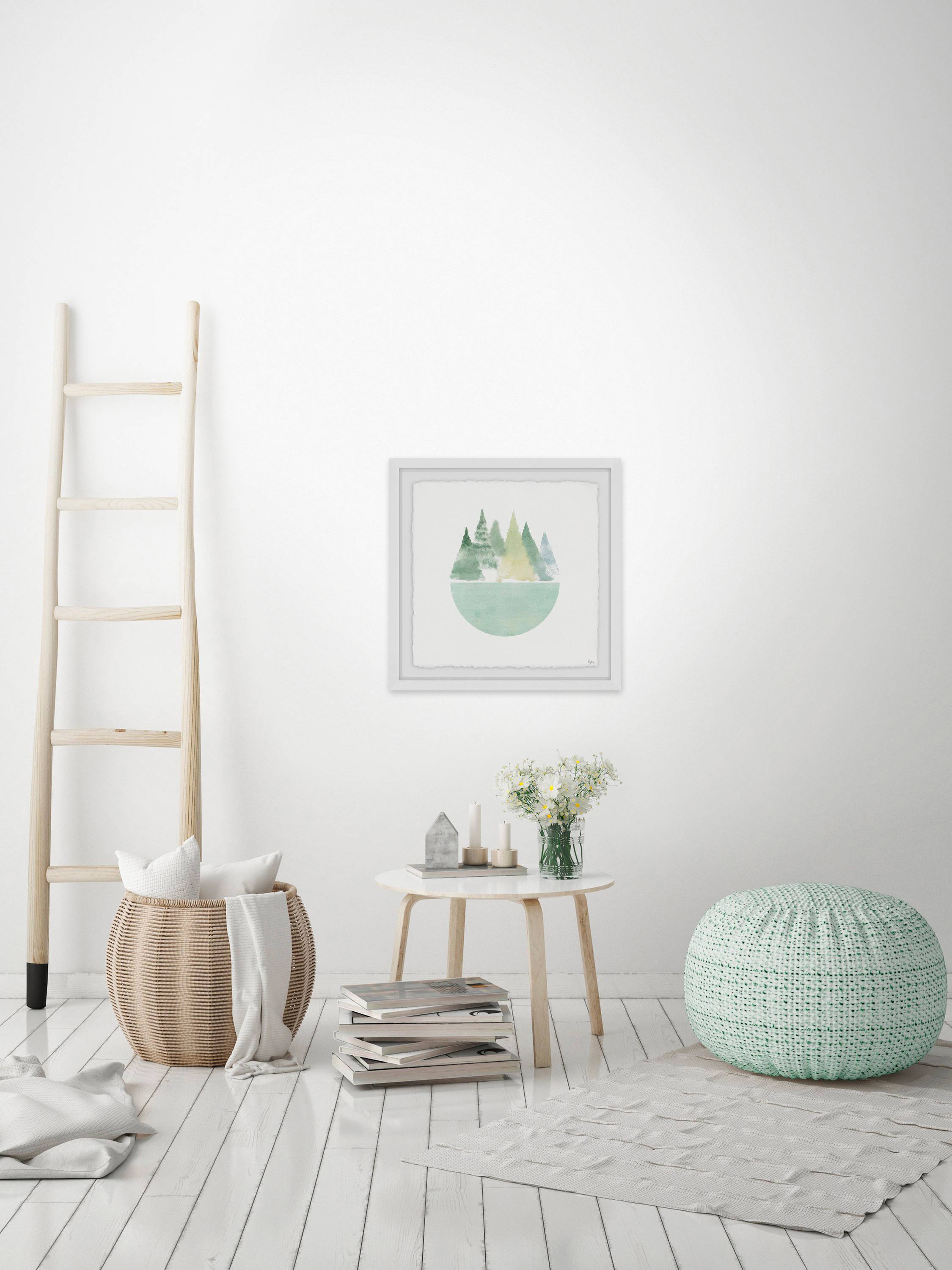Tree Place Framed Painting Print