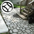 thumbnail image 2 of CSChome Fabricant de Trottoir Réutilisable Moule Rond en Béton : Pavé DIY pour Jardin Extérieur, 2 of 6