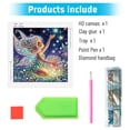 thumbnail image 3 of 5D DIY diamond art painting kit, genie special shape diamond canvas, namely can decompress and relax and can be used for home wall decoration, 3 of 7
