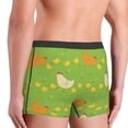 thumbnail image 5 of Daiia Funny Chicken Men's Underwear Boxer Briefs, Cotton Stretch Moisture-Wicking Underwear-X-Large, 5 of 9