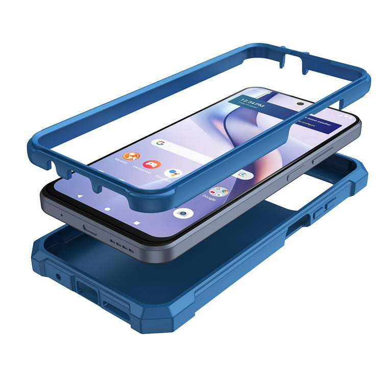 スマートフォン本体 good as new. complete box and cover case CoverON Sony Xperia XZ1 Compact Case, Shadow Armor Series