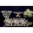 thumbnail image 3 of Centre de Table Louise Collection en Verre Noir avec Acier Inoxydable 25x22cm, 3 of 6