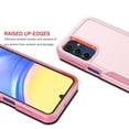 thumbnail image 5 of Samsung Galaxy A15 5G Case with Tempered Glass Screen Protector, Tekcoo Heavy Duty Rugged Shockproof Full Body Protective 2-IN-1 Phone Case Cover for Galaxy A15 5G, Pink, 5 of 9