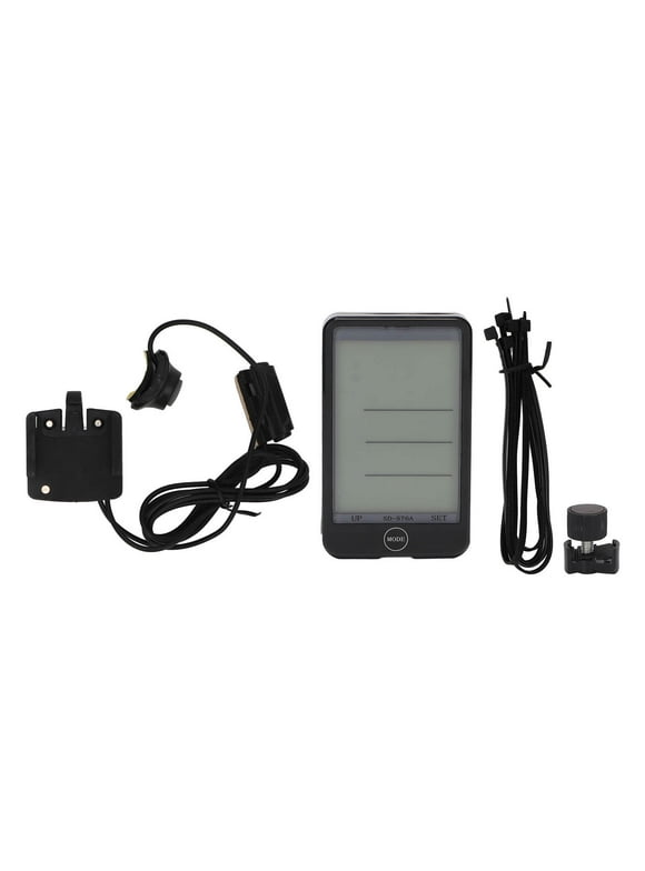 Bike Computer Speed Meter Waterproof LCD Backlight Display Auto Wake Up Intelligent Sensor Cycling Odometer