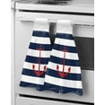 thumbnail image 2 of Towel Soft Cloth Cleaning Microfiber Dry Quick Towels Hands Kitchen Hanging Symbols Egyptian, 2 of 7