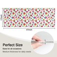 thumbnail image 5 of Red Strawberry Plants Leaf White Pattern Kitchen Rug Mat,Kitchen Runner Rugs Non Skid Washable,Decorative Kitchen Floor Mats for Kitchen,Sink,Laundry,17"X47", 5 of 5