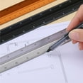 thumbnail image 2 of Professional Triangular Scale Ruler Aluminum Drafting Ruler Architect Ruler Metal Scale Ruler Architectural Scale Ruler, 2 of 9