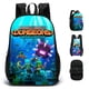 thumbnail image 1 of Mochila De Juego De Dibujos Animados, Bolso De Hombro De Viaje, Mochila Escolar De Doble Cara, Mochila Ajustable Para Estudiantes De Secundaria Sweethay AP008084-04, 1 of 6